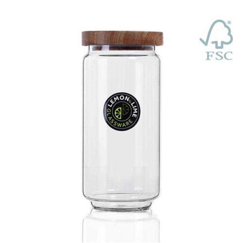 Woodend Glass Canister - 1L