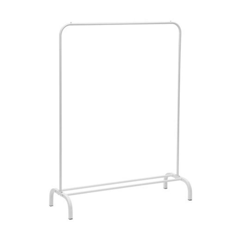 Metal Standing Garment Rack - 110cm x 40cm x 150cm