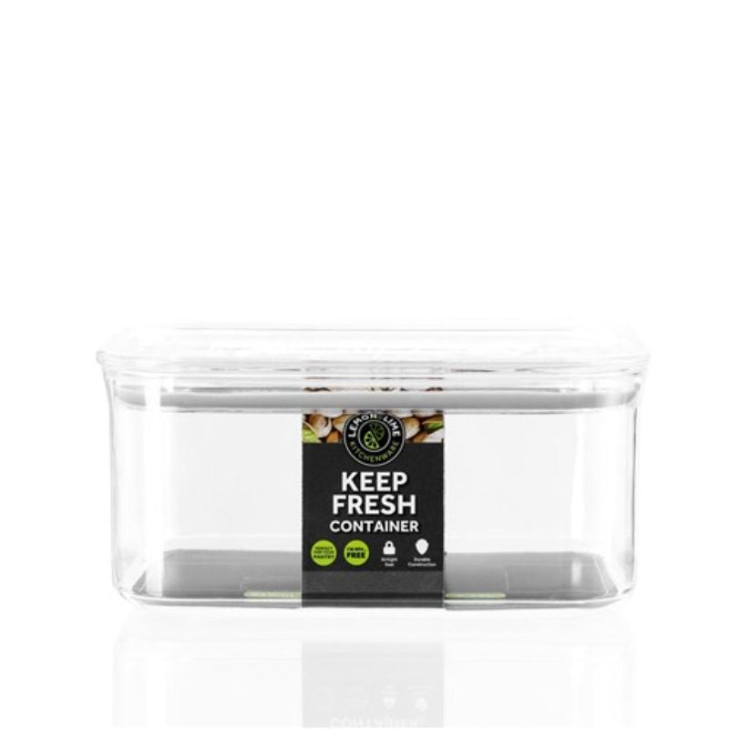 Lemon & Lime Keep Fresh Rectangular Food Storer Container - 850ml