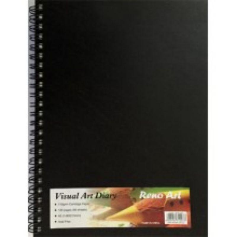 A6 Visual Art Diary 110gsm - 60 Sheets