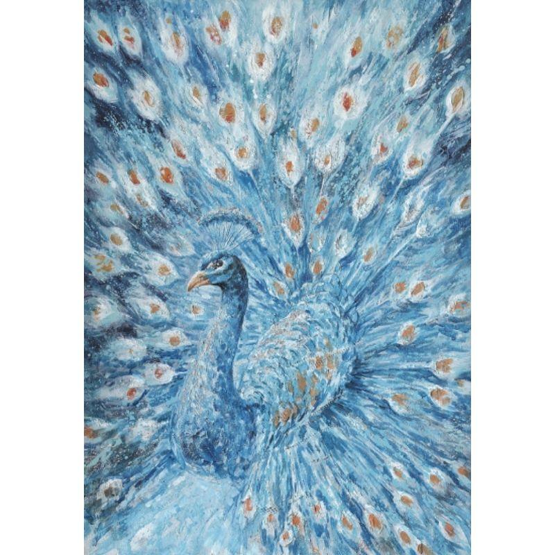 Peacock Canvas Print - 70cm x 100cm
