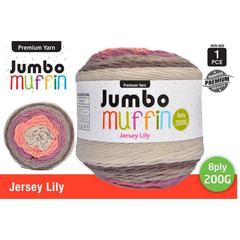 Jersey Lily Muffin Yarn 8 Ply - 200g