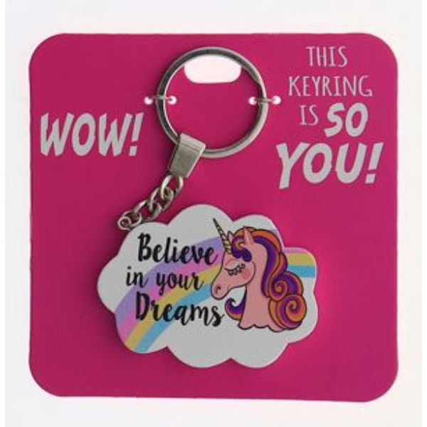 Believe Dream Keyring