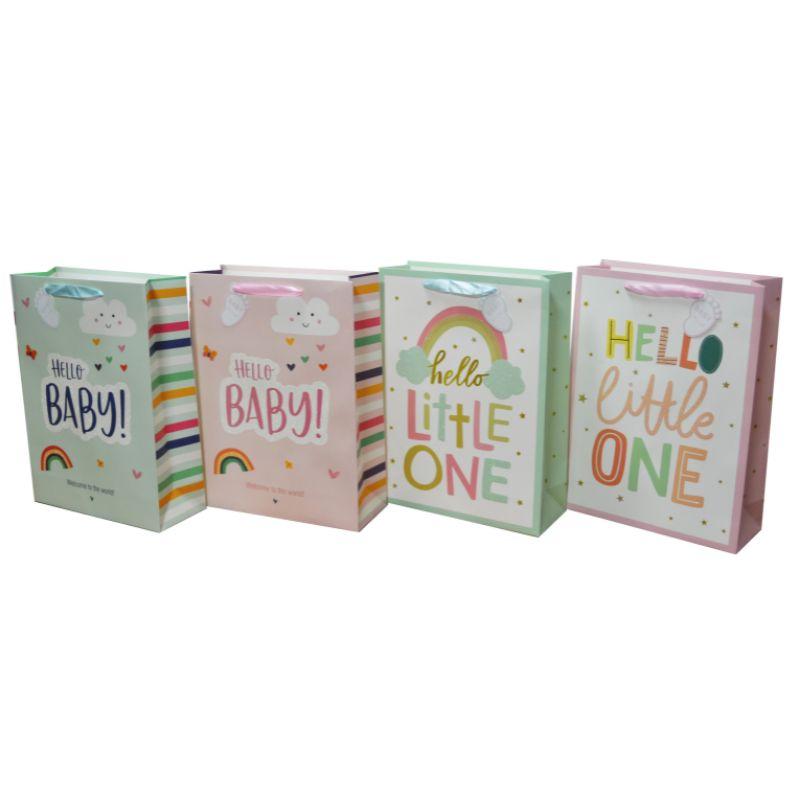 Glitter Baby XL Gift Bag - 31cm x 42cm x 12cm