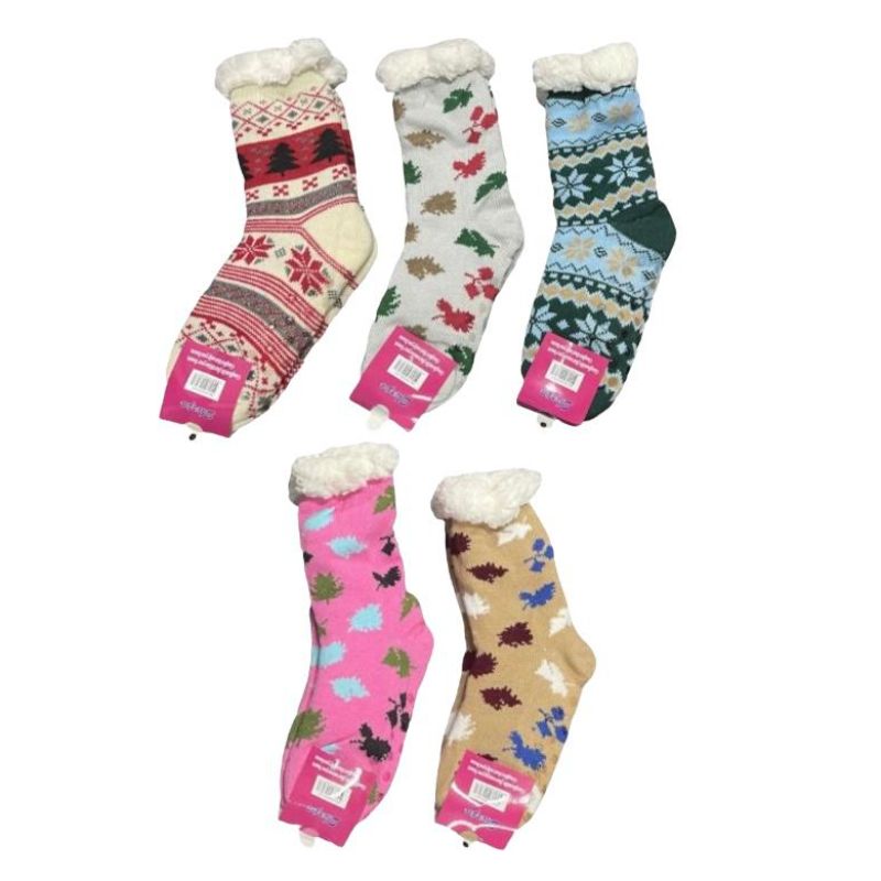 Women Sherpa Socks - One Size Fits Most