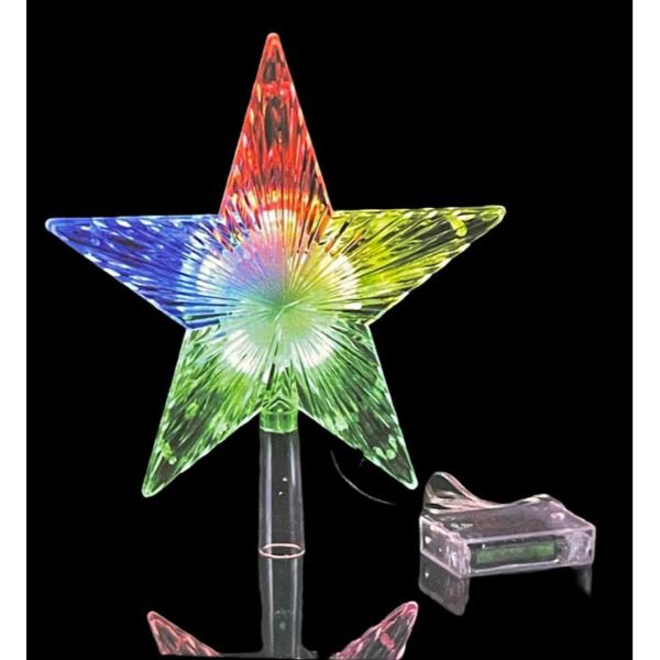 LED Star Tree Topper - 25cm