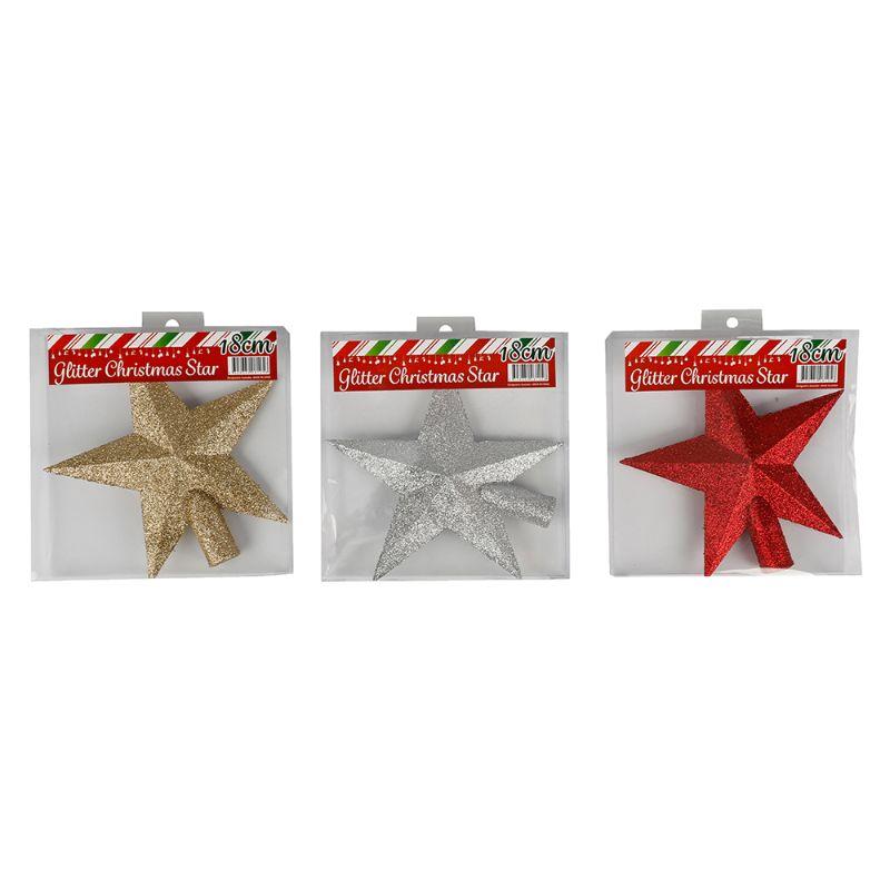 Glitter Star 18cm
