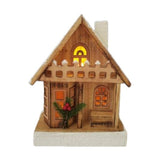 Load image into Gallery viewer, WOODEN HOUSE 30CM+10LED
