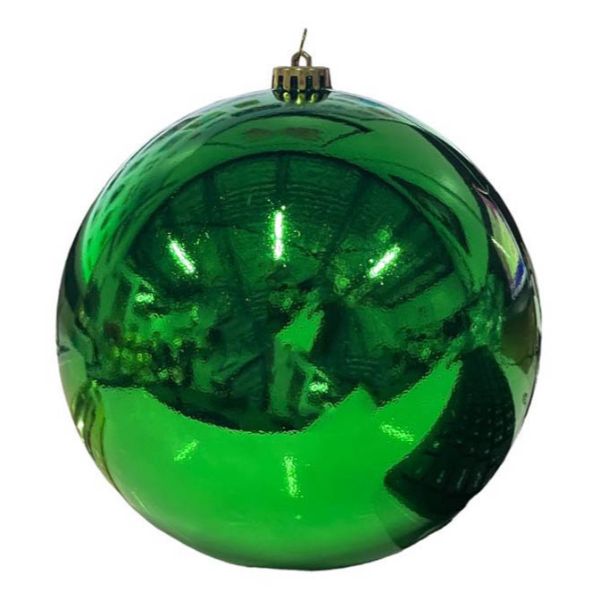 Green Christmas Bauble - 15cm