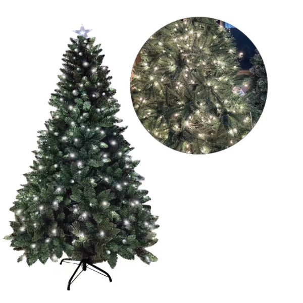 Super Bright Light Up Christmas Tree - 180cm
