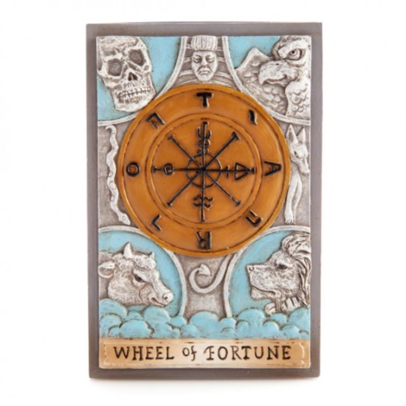 Wheel of Fortune Tarot Box - 14.3cm x 9.5cm x 5.5cm