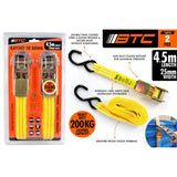 Load image into Gallery viewer, 2 Pack Ratchet Tie Down
