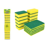 Load image into Gallery viewer, 20 Pack 2-in-1 Sponge &amp; Scrubbing Pads
