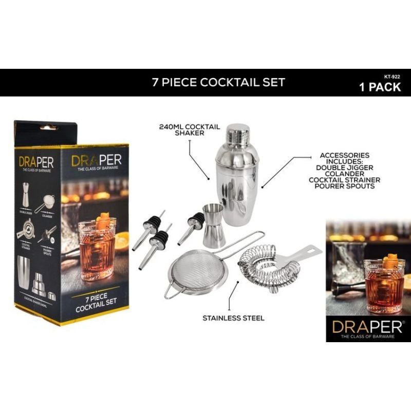 7 Piece Cocktail Kit