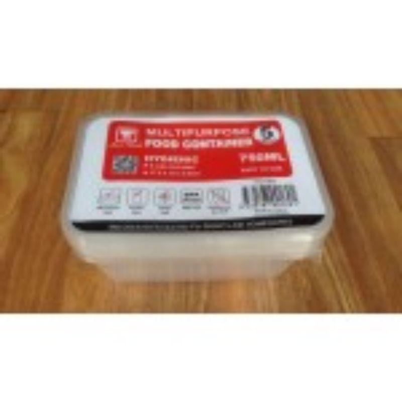 5 Pack Food Containers - 750ml