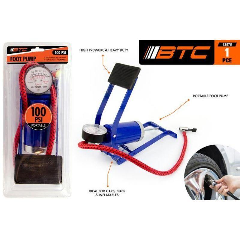 Heavy Duty Foot Pump - 55cm x 100m - The Base Warehouse