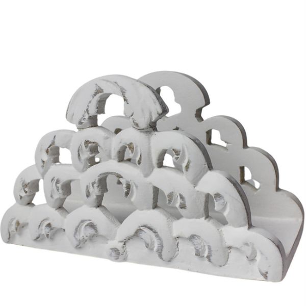 Wooden Table Top Napkin Holder - 20cm x 9cm