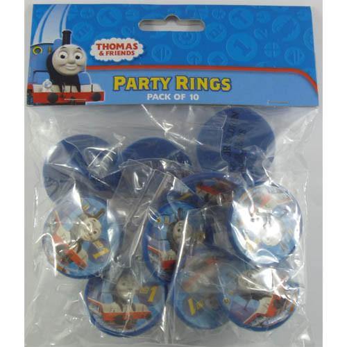 10 Pack Thomas & Friends Party Rings - The Base Warehouse