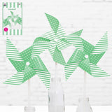 Load image into Gallery viewer, 3 Pack Green Windmill - The Base Warehouse
