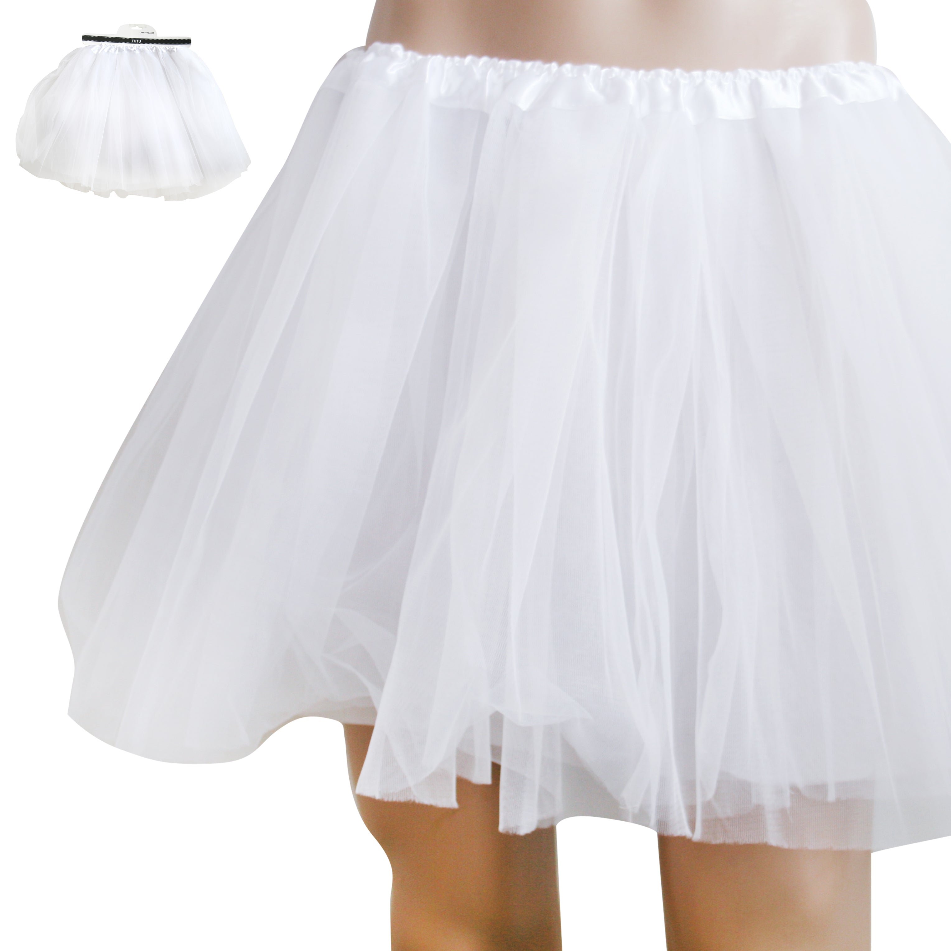 White Adult Tutu - One size fits most