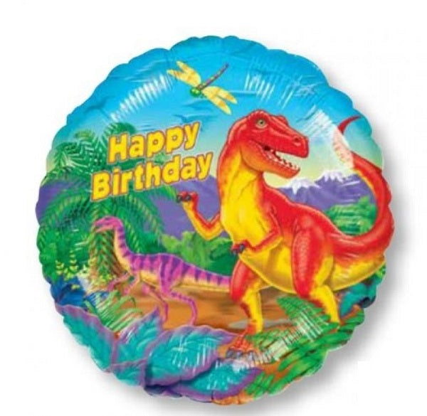 Dinosaur Party Foil Balloon