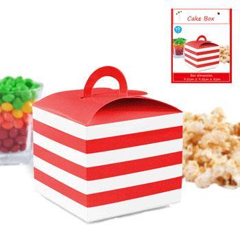 10 Pack Red Cake Box | The Base Warehouse