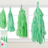 Load image into Gallery viewer, Green Tissue Paper Garland - 3m - The Base Warehouse
