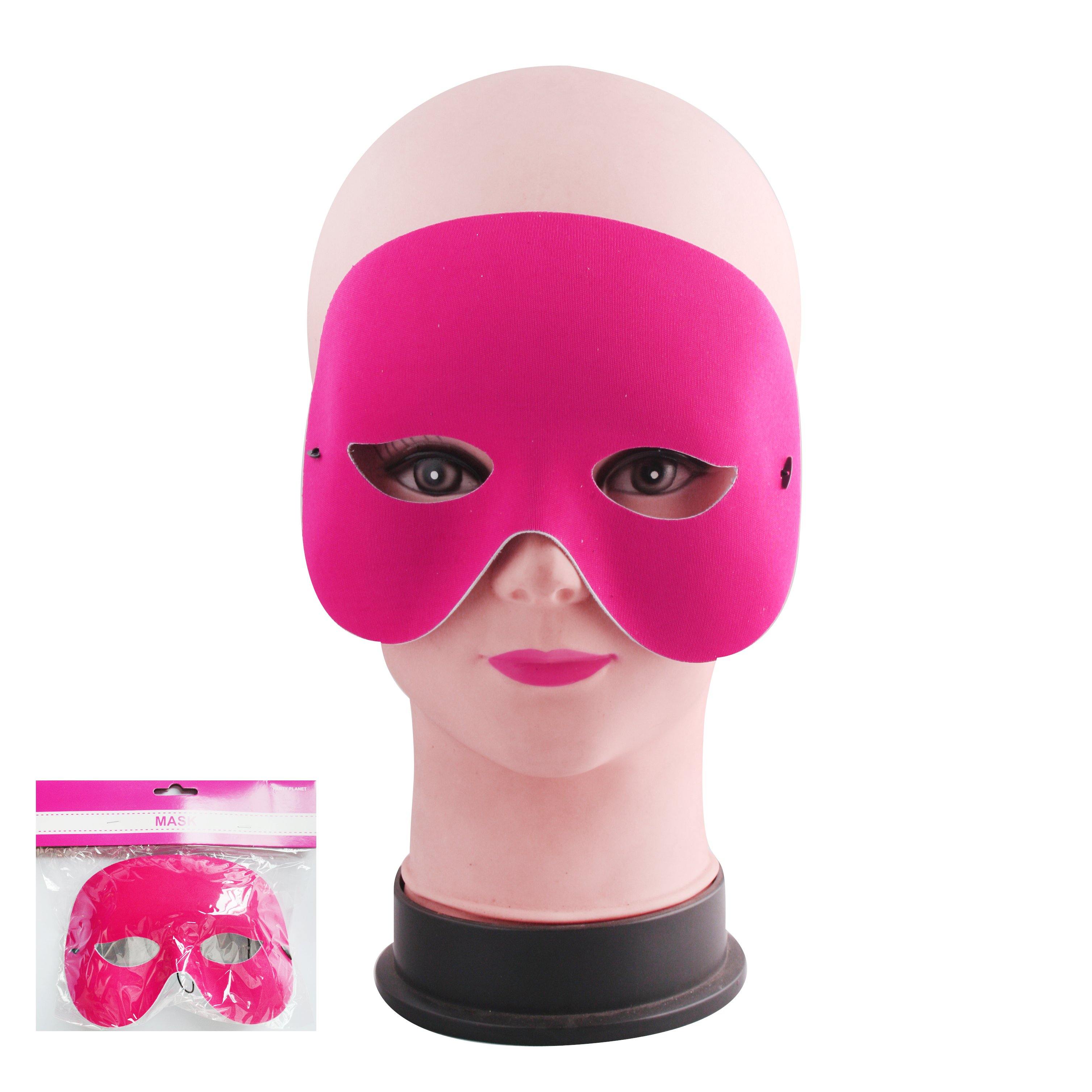 Hot Pink Half Mask - The Base Warehouse