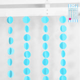 Load image into Gallery viewer, 2 Pack Blue Circle Paper Garland - 1m - The Base Warehouse
