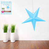 Load image into Gallery viewer, Blue Paper Star Decoration - 45cm - The Base Warehouse
