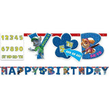 Load image into Gallery viewer, Paw Patrol Jumbo Add An Age Letter Banner - 3.2m x 25cm - The Base Warehouse
