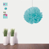 Load image into Gallery viewer, Teal Blue Decorative Puff - 50cm
