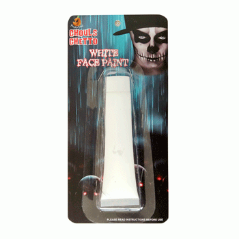 White Halloween Face Paint - The Base Warehouse