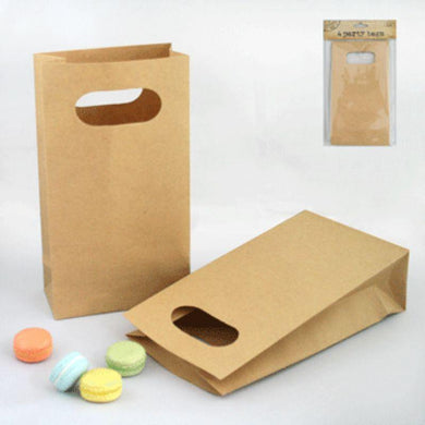 4 Pack Kraft Party Bag - The Base Warehouse
