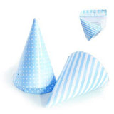 Load image into Gallery viewer, 4 Pack Blue Party Hats

