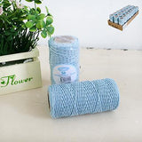 Load image into Gallery viewer, Blue Cotton Twine - 50m
