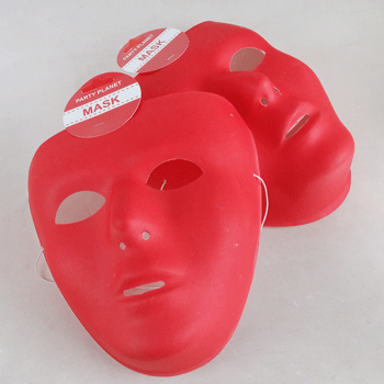 Red Face Mask - The Base Warehouse