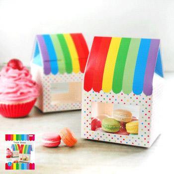 3 Pack Candy House Treat Boxes - The Base Warehouse