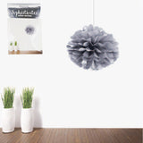 Load image into Gallery viewer, Metallic Silver Puff - 30cm
