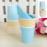 Load image into Gallery viewer, 8 Pack Blue Sorbet Paper Cup - 500ml - The Base Warehouse
