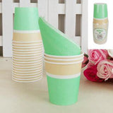 Load image into Gallery viewer, 20 Pack Green Sorbet Paper Cup - 200ml
