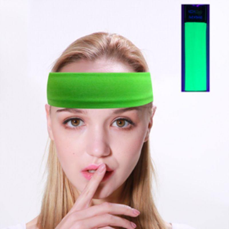 Green Neon Sweatband