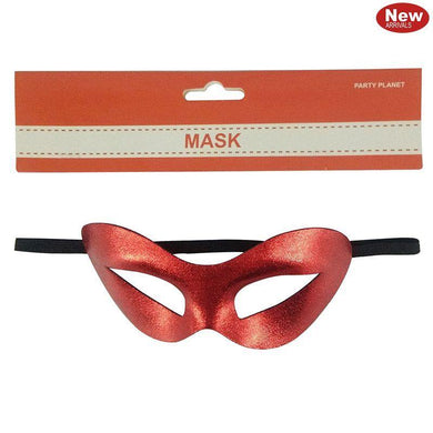 Red Masquerade Mask - The Base Warehouse