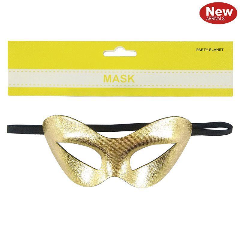 Gold Masquerade Mask - The Base Warehouse