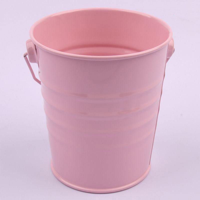 Pink Tin Bucket