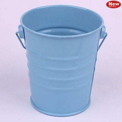 Blue Tin Bucket - The Base Warehouse