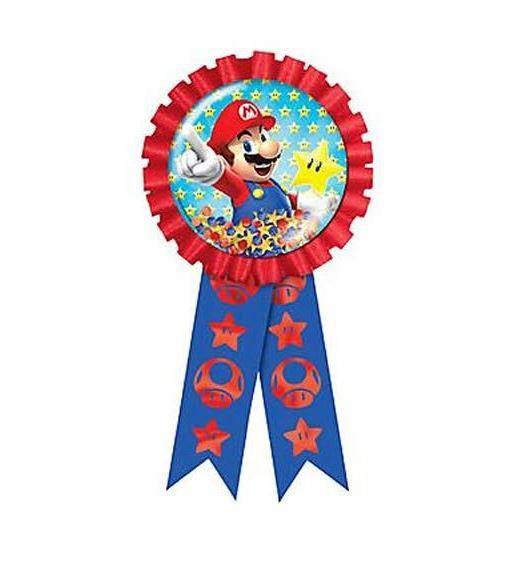 Super Mario Brothers Award Ribbon - The Base Warehouse