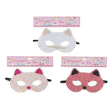 Load image into Gallery viewer, Glittered Cat Mask - The Base Warehouse

