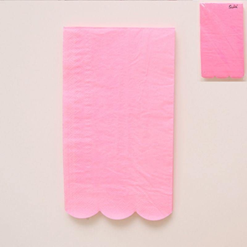 15 Pack Neon Rose Napkins - 40cm x 33cm - The Base Warehouse