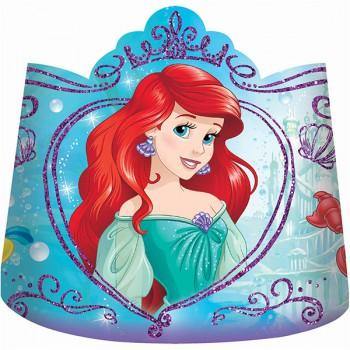 8 Pack Little Mermaid Ariel Dream Tiaras with Straps - The Base Warehouse